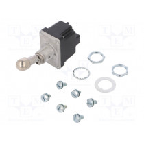 2TL1-3G; Switch: toggle; Pos: 2; DPDT; ON-ON; 6A/230VAC; 20A/28VDC; -65÷71°C; HONEYWELL