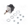 2TL1-8; Switch: toggle; Pos: 2; DPDT; (ON)-OFF; 6A/230VAC; 18A/28VDC; IP67; HONEYWELL 2TL1-8; Switch: toggle; Pos: 2; DPDT; (ON)-OFF; 6A/230VAC; 18A/28VDC; IP67; HONEYWELL