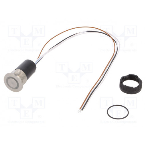 3-101-401; Switch: capacitive; Pos: 2; SPST; 0.1A/42VAC; 0.1A/60VDC; IP67; SCHURTER