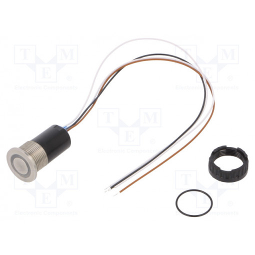 3-101-413; Switch: capacitive; Pos: 2; SPST; 0.1A/42VAC; 0.1A/60VDC; IP67; SCHURTER