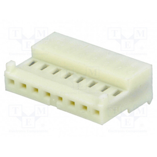 3-643814-8; Plug; wire-board; female; PIN: 8; polarized; 2.54mm; IDC; for cable; TE Connectivity