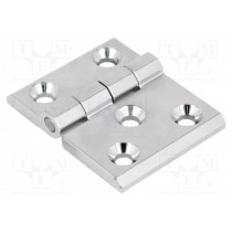 3.509.11; Hinge; Width: 63mm; zinc and aluminium alloy; chromium plated; ROZTOCZE