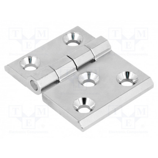 3.509.11; Hinge; Width: 63mm; zinc and aluminium alloy; chromium plated; ROZTOCZE