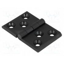 3.510.23; Hinge; Width: 76mm; zinc and aluminium alloy; H: 50mm; Holes no: 6; ROZTOCZE