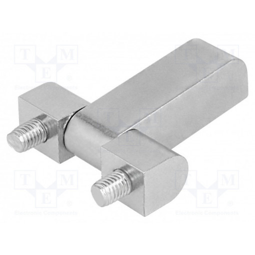 3.ST21.001; Hinge; Width: 61mm; zinc-plated steel; H: 55mm; with assembly stem; ROZTOCZE