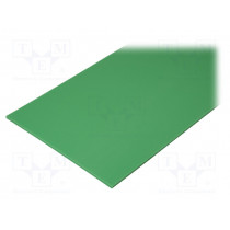 30101194Z020050010; Sheet; Dim: 497x1000mm; Thk: 20mm; green; MITSUBISHI CHEMICAL ADV. MATERIALS 30101194Z020050010; Sheet; Dim: 497x1000mm; Thk: 20mm; green; MITSUBISHI CHEMICAL ADV. MATERIALS