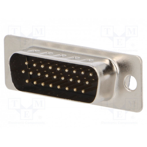 301A10139X; D-Sub HD; PIN: 26; male; for cable; soldering; 3A; CONEC