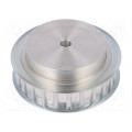 31 AT10   26-200ZA; Belt pulley; AT10; W: 16mm; whell width: 31mm; Ø: 80.9mm; aluminium; OPTIBELT 31 AT10   26-200ZA; Belt pulley; AT10; W: 16mm; whell width: 31mm; Ø: 80.9mm; aluminium; OPTIBELT