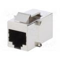 3101-CAT5E; Coupler; Cat: 5e; Layout: 8p8c; RJ45 socket,both sides; ENCITECH