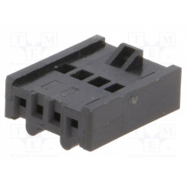 3114 04; Wire-board; plug; female; Minimodul; 2.5mm; PIN: 4; w/o contacts; LUMBERG