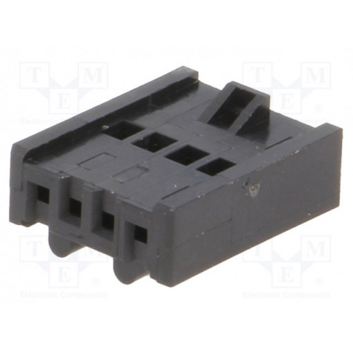 3114 04; Wire-board; plug; female; Minimodul; 2.5mm; PIN: 4; w/o contacts; LUMBERG