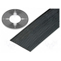 3319/34 (100FT); Wire: ribbon; 1.27mm; stranded; Cu; 34x28AWG; unshielded; PVC; black; 3M