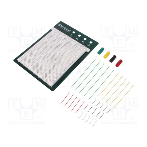 SOLDERLESS BREADBOARD KIT LARGE; Prototype board; screw; Board: solderless; DIGILENT