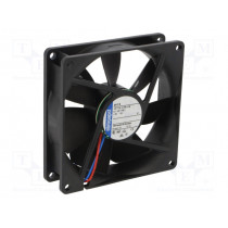 3412N; Fan: DC; axial; 92x92x25mm; 84m3/h; 32dBA; ball bearing; 2700rpm; EBM-PAPST 3412N; Fan: DC; axial; 92x92x25mm; 84m3/h; 32dBA; ball bearing; 2700rpm; EBM-PAPST