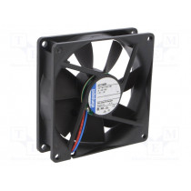 3412NGME; Fan: DC; axial; 92x92x25mm; 72m3/h; 28dBA; slide bearing; 2300rpm; EBM-PAPST 3412NGME; Fan: DC; axial; 92x92x25mm; 72m3/h; 28dBA; slide bearing; 2300rpm; EBM-PAPST