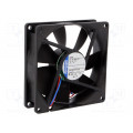 3414N; Fan: DC; axial; 92x92x25mm; 84m3/h; 32dBA; ball bearing; 2700rpm; EBM-PAPST 3414N; Fan: DC; axial; 92x92x25mm; 84m3/h; 32dBA; ball bearing; 2700rpm; EBM-PAPST
