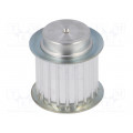 36 AT5   20-200ZA; Belt pulley; AT5; W: 25mm; whell width: 36mm; Ø: 30.6mm; aluminium; OPTIBELT 36 AT5   20-200ZA; Belt pulley; AT5; W: 25mm; whell width: 36mm; Ø: 30.6mm; aluminium; OPTIBELT