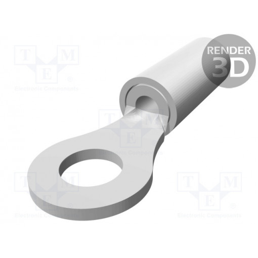 36152; Ring terminal; M3,5; Ø: 3.68mm; 0.26÷1.65mm2; crimped; for cable; TE Connectivity