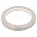 3M 1183 MIEDZIANA OCYNOWANA 9X16.5; Tape: electrically conductive; W: 9mm; L: 16.5m; Thk: 0.066mm; UL510; 3M