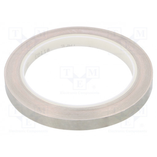 3M 1183 MIEDZIANA OCYNOWANA 9X16.5; Tape: electrically conductive; W: 9mm; L: 16.5m; Thk: 0.066mm; UL510; 3M
