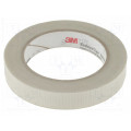 FE-5100-5126-4; Tape: electrical insulating; W: 19mm; L: 33m; Thk: 177um; white; 5%; 3M