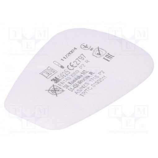 5925; Dust filter; P2 R; Series: 5000; Application: 3M-501,3M-603; 3M
