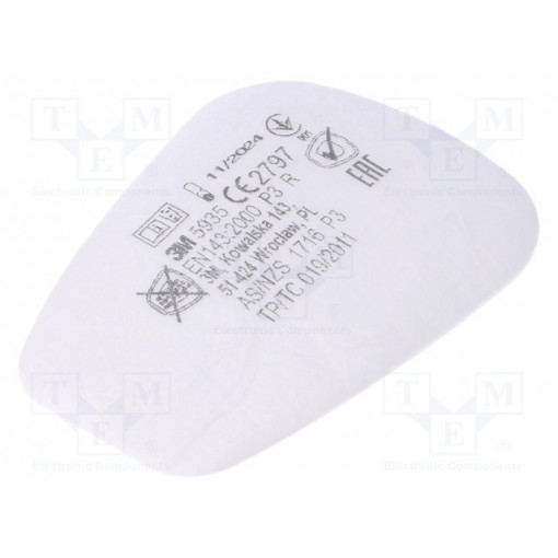 5935; Dust filter; P3 R; Series: 5000; Application: 3M-501,3M-603; 3M