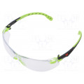 S1201SGAF-EU; Safety spectacles; Lens: transparent; Classes: 1; 3M
