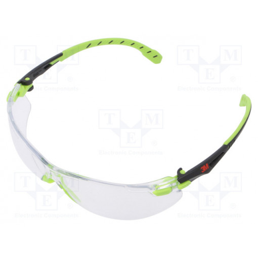 S1201SGAF-EU; Safety spectacles; Lens: transparent; Classes: 1; 3M