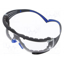 SF401SGAF-BLU-F; Safety spectacles; Lens: transparent; Classes: 1; 3M