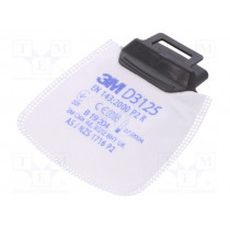 D3125; Dust filter; P2 R; Series: D3000; 120mm; 3M D3125; Dust filter; P2 R; Series: D3000; 120mm; 3M