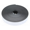 3M SJ 3540 RZEP DUAL LOCK 25MM 5M; Tape: velcro; W: 25mm; L: 5m; Thk: 5.8mm; rubber; black; -30÷50°C; 3M