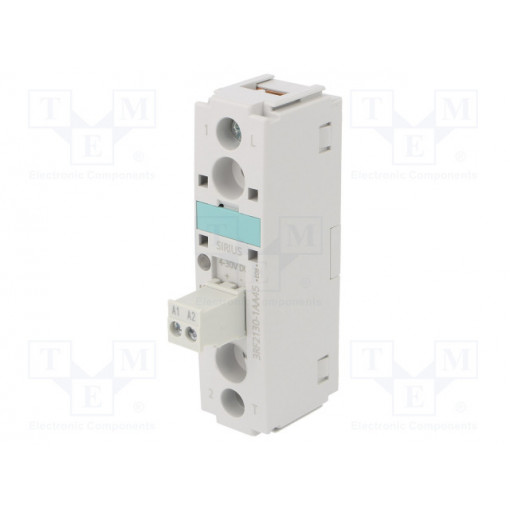 3RF2130-1AA45; Relay: solid state; Ucntrl: 4÷30VDC; 30A; 48÷600VAC; -25÷60°C; IP20; SIEMENS 3RF2130-1AA45; Relay: solid state; Ucntrl: 4÷30VDC; 30A; 48÷600VAC; -25÷60°C; IP20; SIEMENS