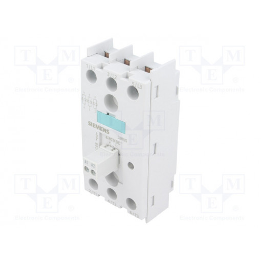 3RF2230-1AC45; Relay: solid state; Ucntrl: 4÷30VDC; 30A; 48÷600VAC; 3-phase; SIEMENS 3RF2230-1AC45; Relay: solid state; Ucntrl: 4÷30VDC; 30A; 48÷600VAC; 3-phase; SIEMENS