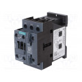 3RT2024-1AB00; Contactor: 3-pole; NO x3; Auxiliary contacts: NO + NC; 24VAC; 12A; SIEMENS