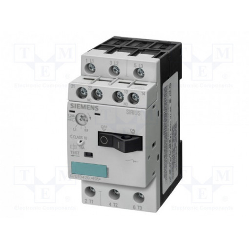 3RV1011-0FA10; Motor breaker; 0.12kW; 220÷690VAC; DIN; Short circ.release: 6.5A; SIEMENS