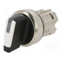 3SU1052-2BL60-0AA0; Switch: rotary; Stabl.pos: 3; 22mm; white; IP67; Pos: 3; Ø22mm; SIEMENS