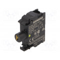 3SU1401-1BG30-1AA0; Illuminating unit; 22mm; 3SU1.5; -25÷70°C; Illumin: LED; front; SIEMENS 3SU1401-1BG30-1AA0; Illuminating unit; 22mm; 3SU1.5; -25÷70°C; Illumin: LED; front; SIEMENS