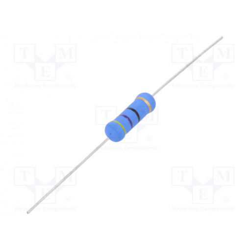 MOR03SJ0470A19; Resistor: metal oxide; THT; 47Ω; 3W; ±5%; Ø5.5x16mm; axial; ROYAL OHM