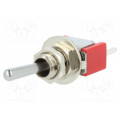 4-1825136-5; Switch: toggle; Pos: 2; SPDT; ON-ON; 2A/250VAC; 5A/28VDC; -30÷85°C; TE Connectivity 4-1825136-5; Switch: toggle; Pos: 2; SPDT; ON-ON; 2A/250VAC; 5A/28VDC; -30÷85°C; TE Connectivity