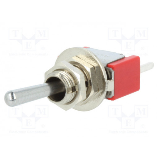 4-1825136-5; Switch: toggle; Pos: 2; SPDT; ON-ON; 2A/250VAC; 5A/28VDC; -30÷85°C; TE Connectivity