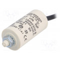 416100114; Capacitor: motors, run; 2uF; 425VAC; Ø28x55mm; -25÷85°C; ±5%; DUCATI ENERGIA