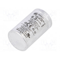 4.16.25.08.28; Capacitor: motors, run; 5uF; 425VAC; Ø35x60mm; -25÷70°C; ±5%; DUCATI ENERGIA