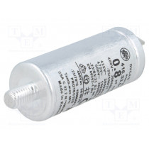 416330129; Capacitor: motors, run; 0.8uF; 400VAC; Ø25x60mm; -25÷70°C; ±5%; DUCATI ENERGIA