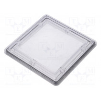 4.423.003; Inspection windows; polycarbonate; 103x103x11mm; ROZTOCZE