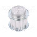 40 T10    12-200ZA; Belt pulley; T10; W: 25mm; whell width: 40mm; Ø: 36.35mm; aluminium; OPTIBELT 40 T10    12-200ZA; Belt pulley; T10; W: 25mm; whell width: 40mm; Ø: 36.35mm; aluminium; OPTIBELT