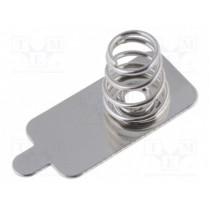 403B CATHODE; Spring contact; Mounting: soldered; Size: AAA,R03; Batt.no: 1; COMF