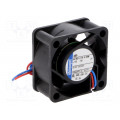 405; Fan: DC; axial; 40x40x20mm; 10m3/h; 18dBA; slide bearing; 6000rpm; EBM-PAPST