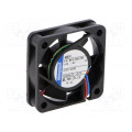 405F; Fan: DC; axial; 40x40x10mm; 8m3/h; 22.1dBA; slide bearing; 5400rpm; EBM-PAPST