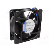 4114NH4; Fan: DC; axial; 119x119x38mm; 355m3/h; 67dBA; ball bearing; 6800rpm; EBM-PAPST 4114NH4; Fan: DC; axial; 119x119x38mm; 355m3/h; 67dBA; ball bearing; 6800rpm; EBM-PAPST